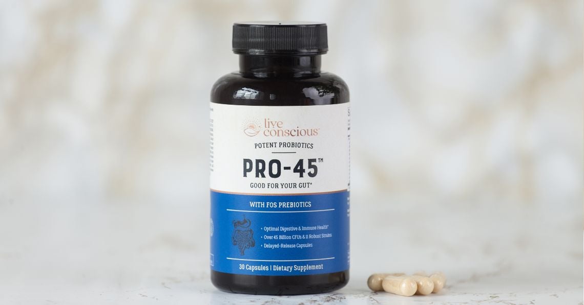 Live Conscious Pro-45 Probiotic blend